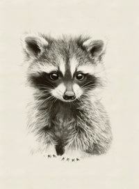 Baby Raccoon 1-P-8